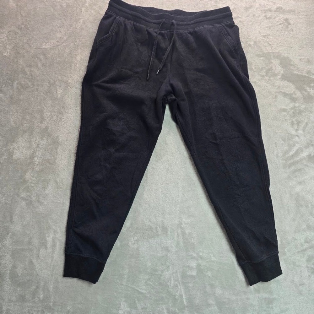 Tek Gear Ultrasoft Fleece Joggers Black XL Womens Drawstring Sweatpants